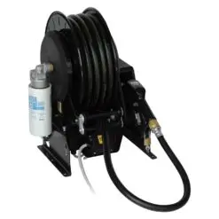 Pitstop Dieselpump med slangvinda, 12V/24V, 45 l/min