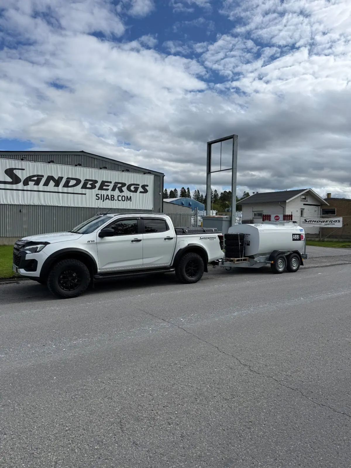 Komplett tankvagn med ABBI 2000 till myndighet i Östersund