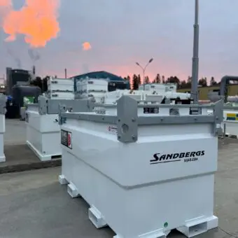 Dieseltank 2000 liter till ett åkeri i Ulricehamn – bild 1