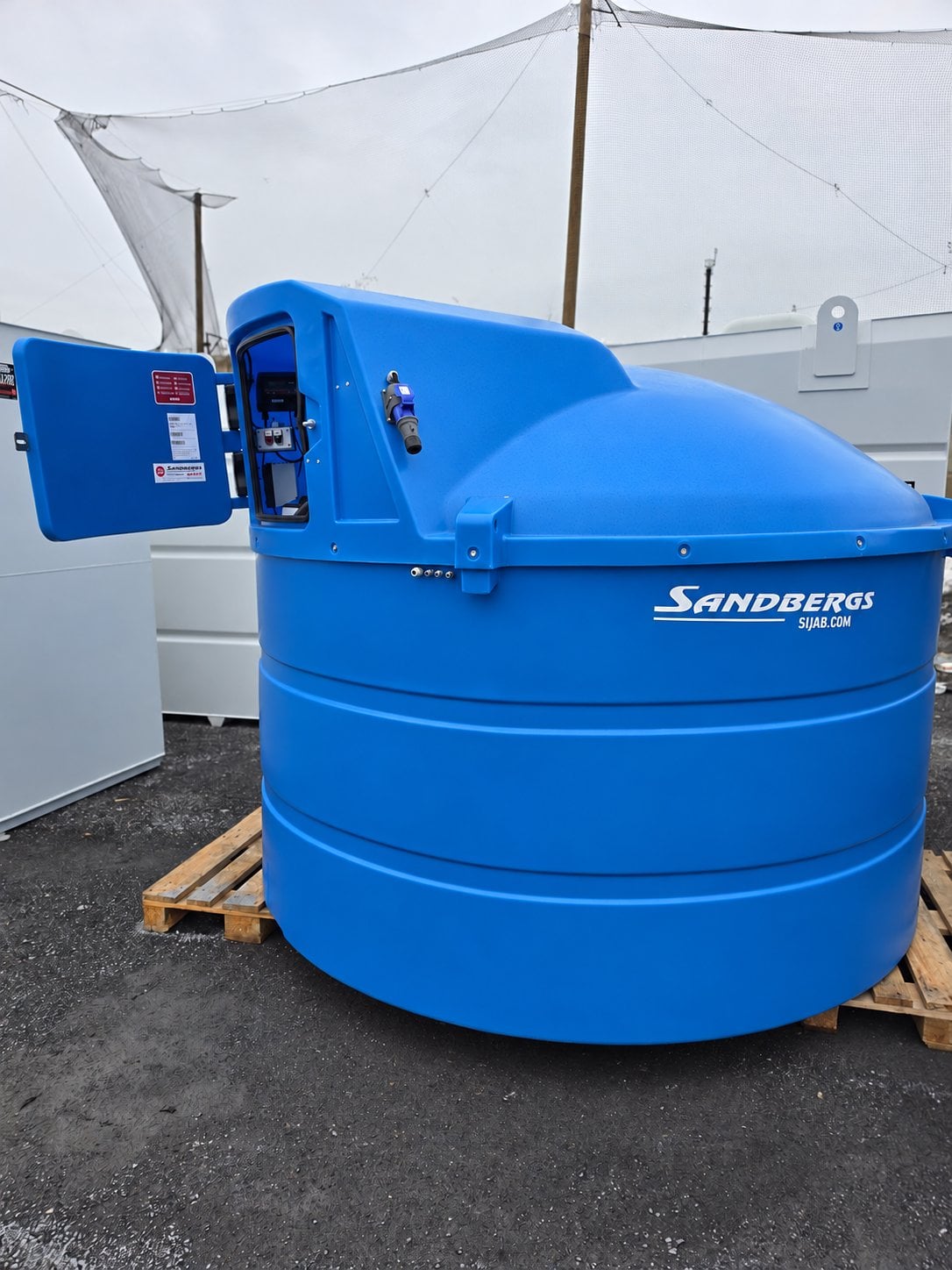 AdBlue-tank 5000 liter till skogsbolag i Sysslebäck
