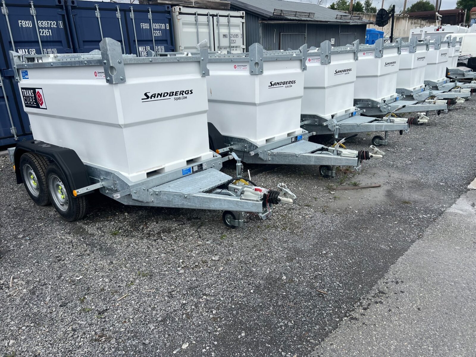 Dieseltank 2000 liter & 1000 liter – 12 TransCube Global CAB till offentlig verksamhet